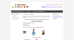 Desktop Screenshot of drchilepepper.com